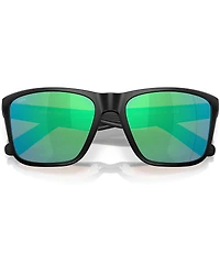 Costa Men's Costa Del Mar 6S9126 Los Alijos 59mm Polarized Rectangle Sunglasses