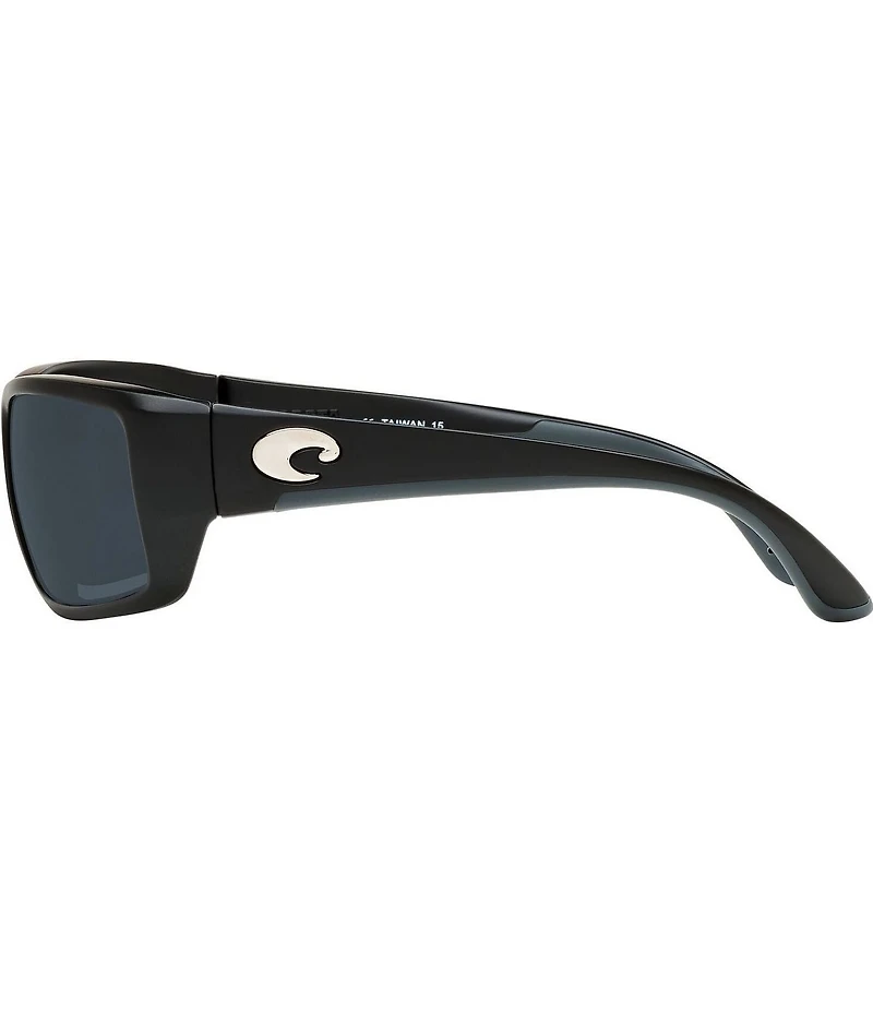 Costa Men's Fantail 580 Polarized Rectangle Sunglasses