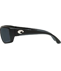 Costa Men's Fantail 580 Polarized Rectangle Sunglasses