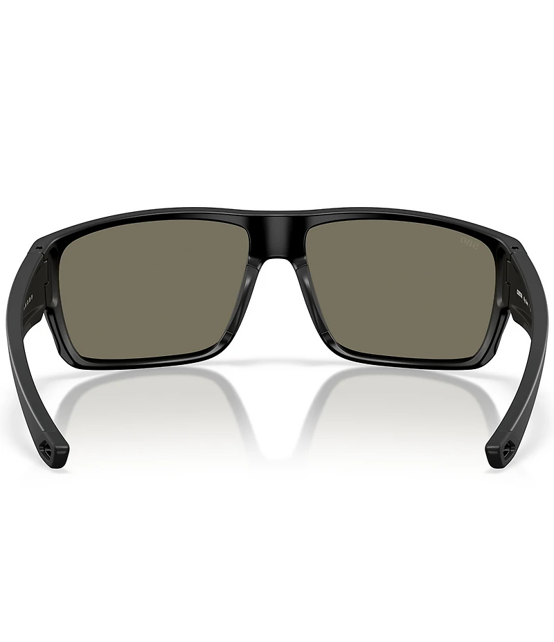 Costa Men's Fly Line 64mm Rectangle Polarized Sunglasses