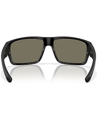 Costa Men's Fly Line 64mm Rectangle Polarized Sunglasses