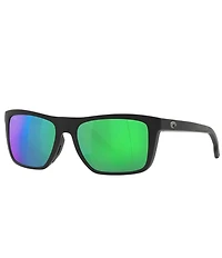 Costa Men's Mainsail 55mm Polarized Rectangle Sunglasses