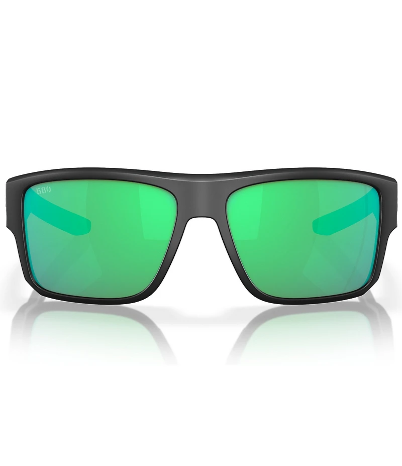 Costa Men's Taxman 59mm Polarized Rectangle Sunglasses