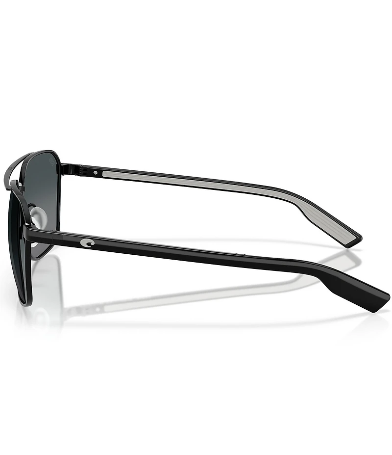 Costa Men's Wader 58mm Square Polarized Sunglasses