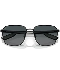 Costa Men's Wader 58mm Square Polarized Sunglasses