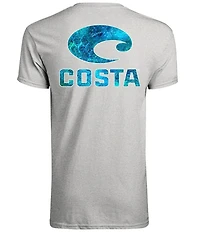 Costa Mossy Oak® Coastal Inshore Short Sleeve Tubular-Knit T-Shirt