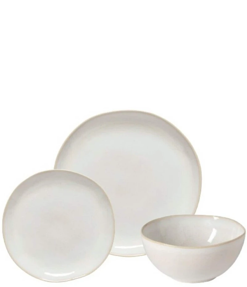 Costa Nova Brisa Collection 12-Piece Dinnerware Set with Cereal Bowl