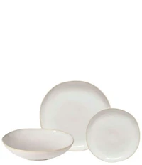 Costa Nova Brisa Collection 12-Piece Dinnerware Set with Pasta Bowl