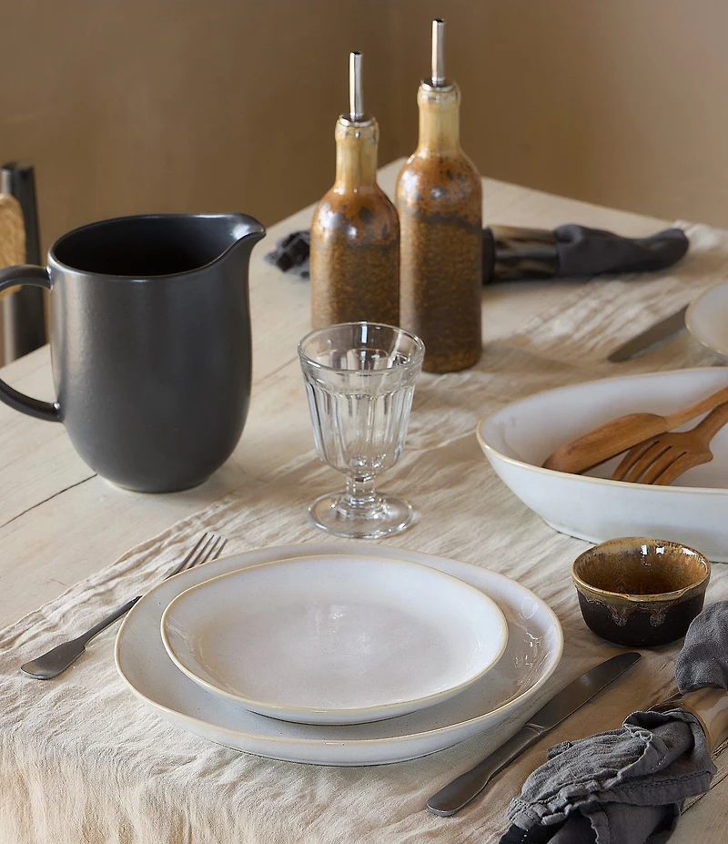 Costa Nova Brisa Collection 12-Piece Dinnerware Set with Pasta Bowl