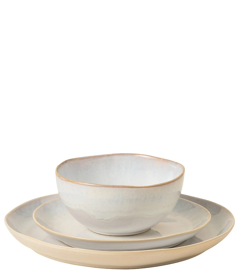 Costa Nova Brisa Collection 3-Piece Place Setting with Cereal Bowl