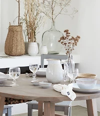 Costa Nova Brisa Collection Coffee Mug and Saucers, Set of 6