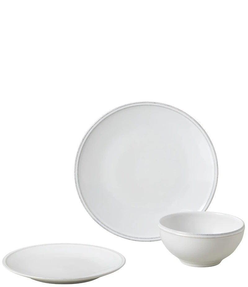 Costa Nova Friso Collection 3-Piece Place Setting with Cereal Bowl