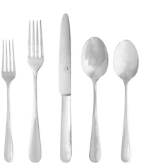 Costa Nova Lumi Collection 5-Piece Place Setting Stainless Steel Flatware Set