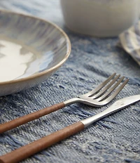 Costa Nova Mito Collection 5-Piece Place Setting Stainless Steel Flatware Set