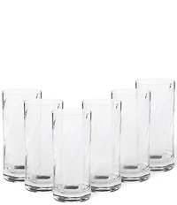 Costa Nova Ottica Highball Glasses, Set of 6