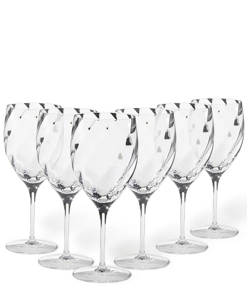 Costa Nova Ottica Water Glasses, Set of 6
