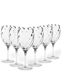 Costa Nova Ottica Water Glasses, Set of 6