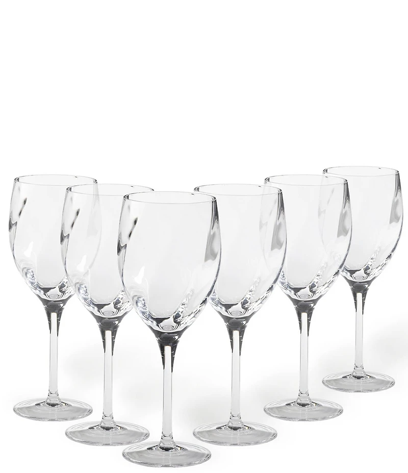 Costa Nova Ottica Wine Glasses, Set of 6