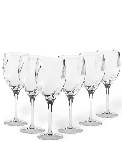 Costa Nova Ottica Wine Glasses, Set of 6