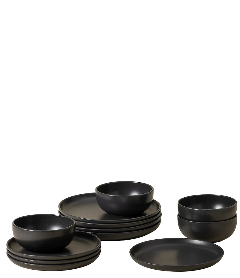 Costa Nova Pacifica Collection 12-Piece Dinnerware Set with Cereal Bowl
