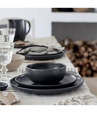 Costa Nova Pacifica Collection 12-Piece Dinnerware Set with Cereal Bowl