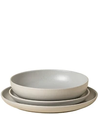 Costa Nova Pacifica Collection 3-Piece Place Setting with Pasta Bowl