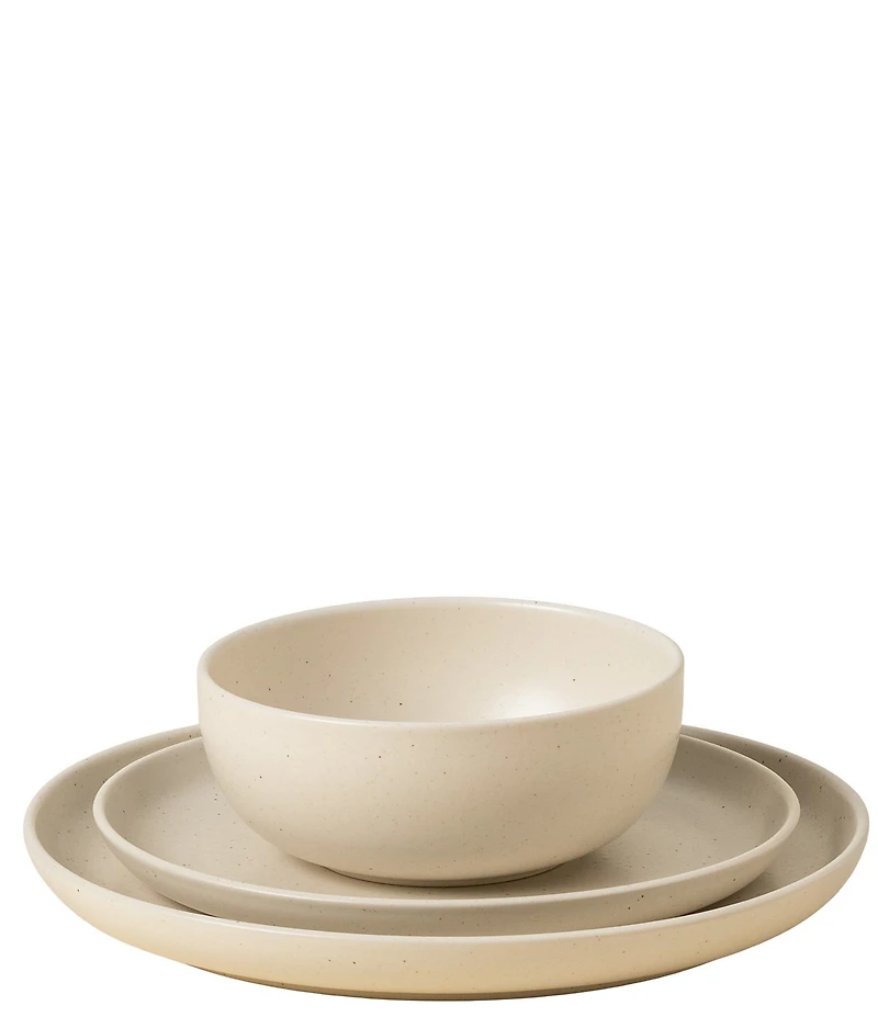 Costa Nova Pacifica Collection 3-Piece Place Setting with Soup/Cereal Bowl