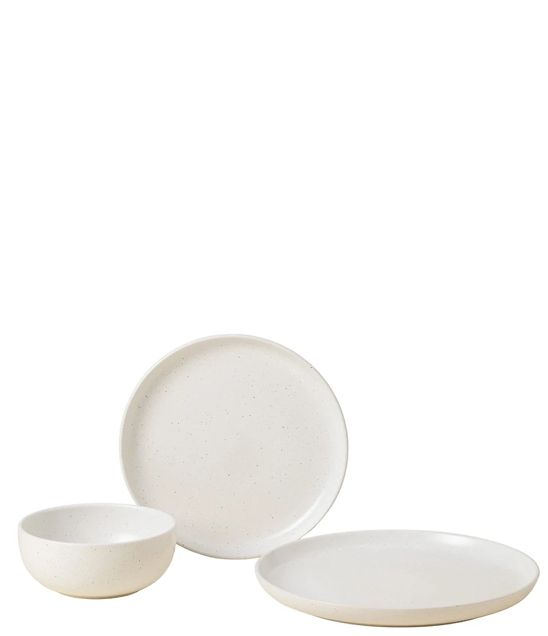 Costa Nova Pacifica Collection 3-Piece Place Setting with Soup/Cereal Bowl