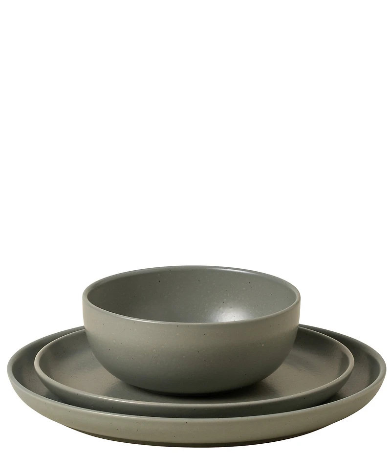 Costa Nova Pacifica Collection 3-Piece Place Setting with Soup/Cereal Bowl