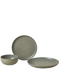 Costa Nova Pacifica Collection 3-Piece Place Setting with Soup/Cereal Bowl
