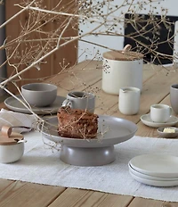 Costa Nova Pacifica Collection Coffee Cup and Saucers, Set of 6