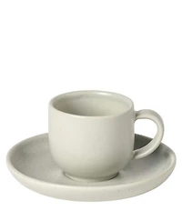 Costa Nova Pacifica Collection Coffee Cup and Saucers, Set of 6