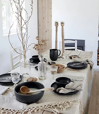 Costa Nova Pacifica Collection Coffee Cup and Saucers, Set of 6