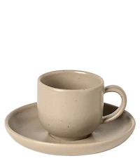 Costa Nova Pacifica Collection Coffee Cup and Saucers, Set of 6