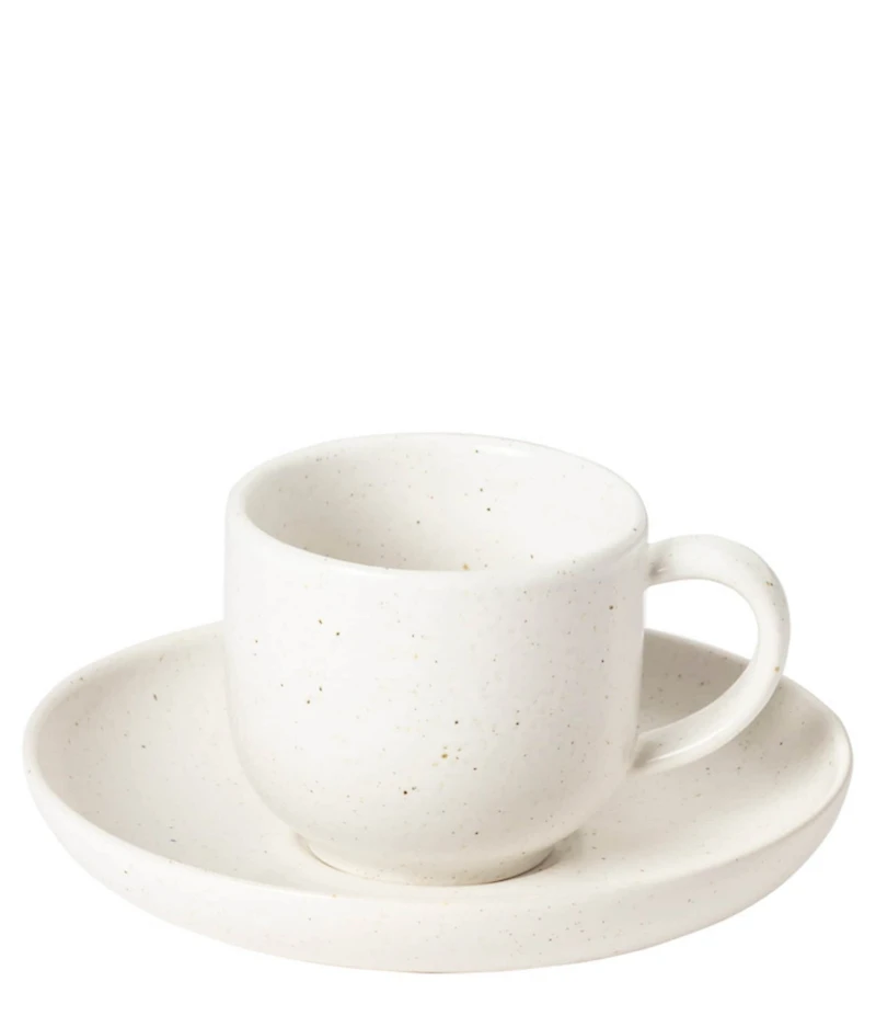 Costa Nova Pacifica Collection Coffee Cup and Saucers, Set of 6