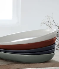 Costa Nova Pacifica Collection Oval Platter - 16#double;