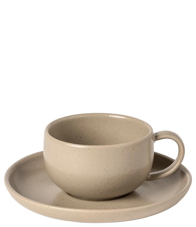 Costa Nova Pacifica Collection Teacup and Saucers, Set of 6