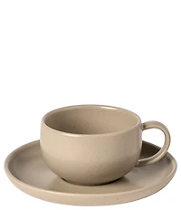 Costa Nova Pacifica Collection Teacup and Saucers, Set of 6