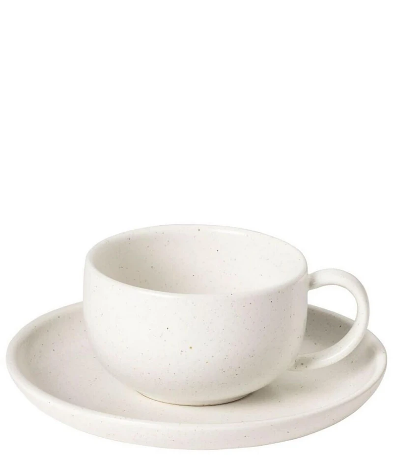 Costa Nova Pacifica Collection Teacup and Saucers, Set of 6
