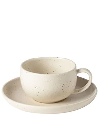 Costa Nova Pacifica Collection Teacup and Saucers, Set of 6