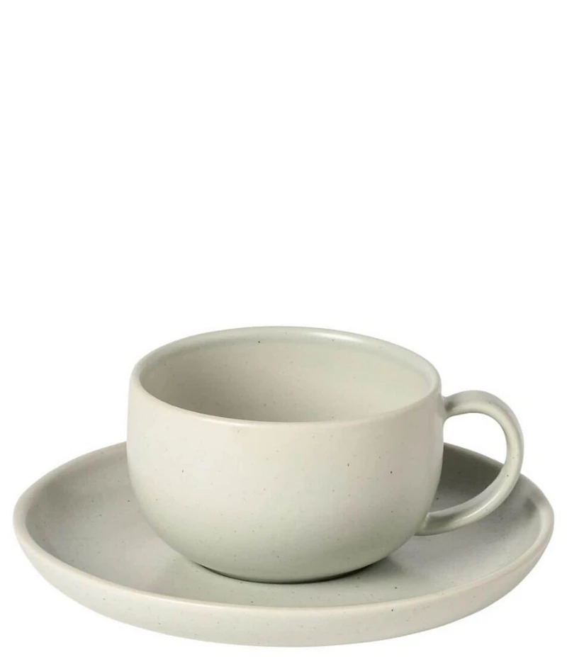 Costa Nova Pacifica Collection Teacup and Saucers, Set of 6
