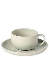 Costa Nova Pacifica Collection Teacup and Saucers, Set of 6