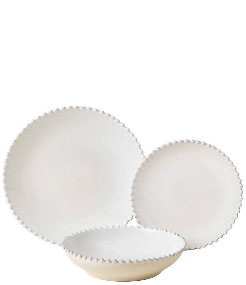 Costa Nova Pearl Collection -Piece Place Setting with Pasta Bowl