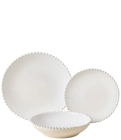 Costa Nova Pearl Collection -Piece Place Setting with Pasta Bowl