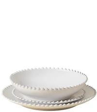 Costa Nova Pearl Collection -Piece Place Setting with Pasta Bowl