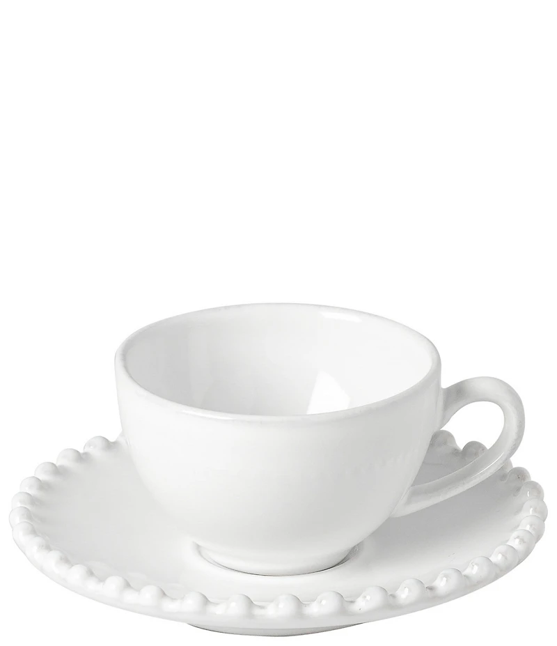Costa Nova Pearl Collection Coffee Cup and Saucer, Set of 6