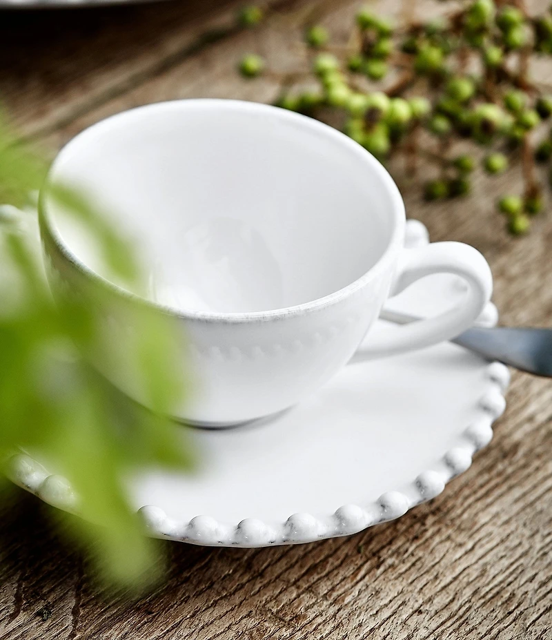 Costa Nova Pearl Collection Coffee Cup and Saucer, Set of 6