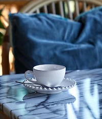 Costa Nova Pearl Collection Coffee Cup and Saucer, Set of 6