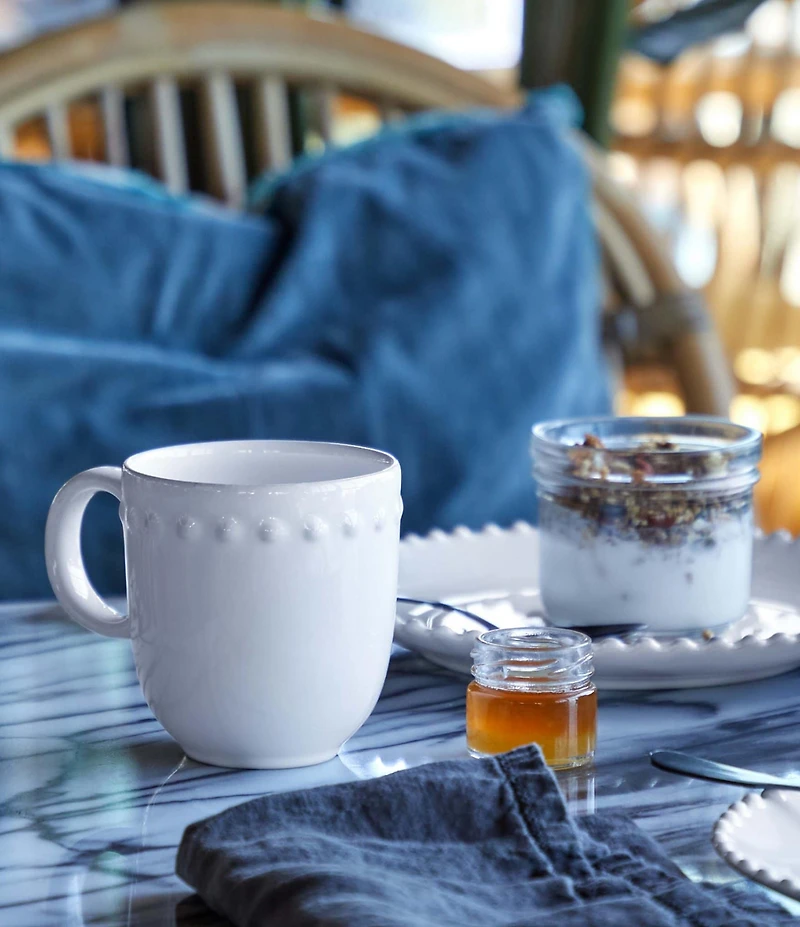 Costa Nova Pearl Collection Coffee Mugs, Set of 6