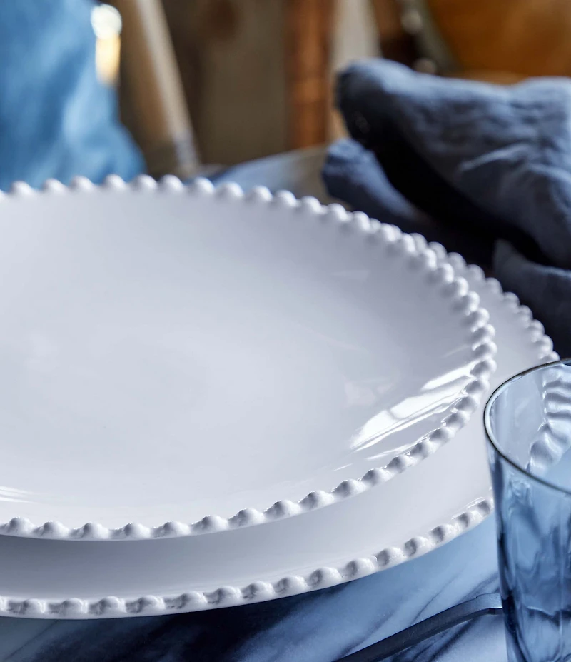 Costa Nova Pearl Collection Dinner Plates, Set of 6